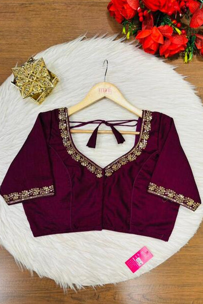 Decent Swag-Designer Blouse
