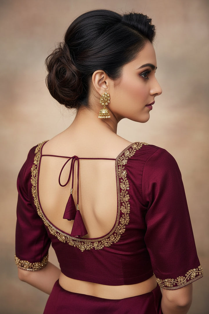 Decent Swag-Designer Blouse