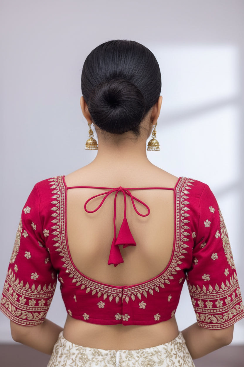 Madhubala Special Vichitra Silk Blouse