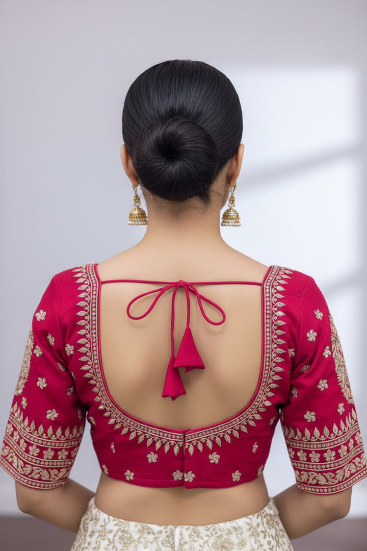 Madhubala Special Vichitra Silk Blouse