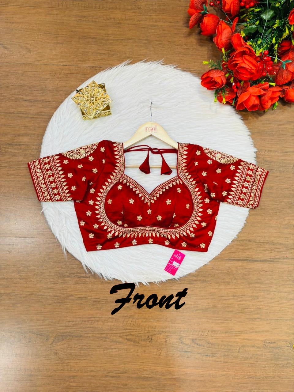 Madhubala Special Vichitra Silk Blouse