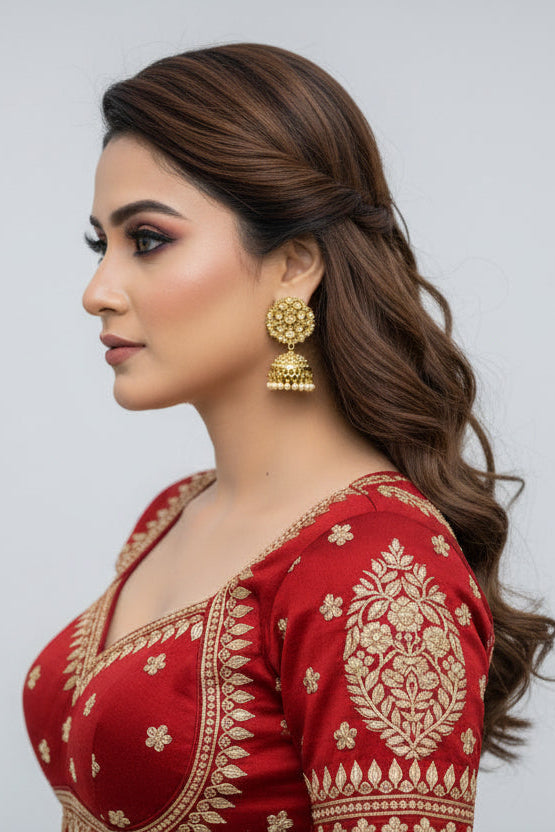 Madhubala Special Vichitra Silk Blouse