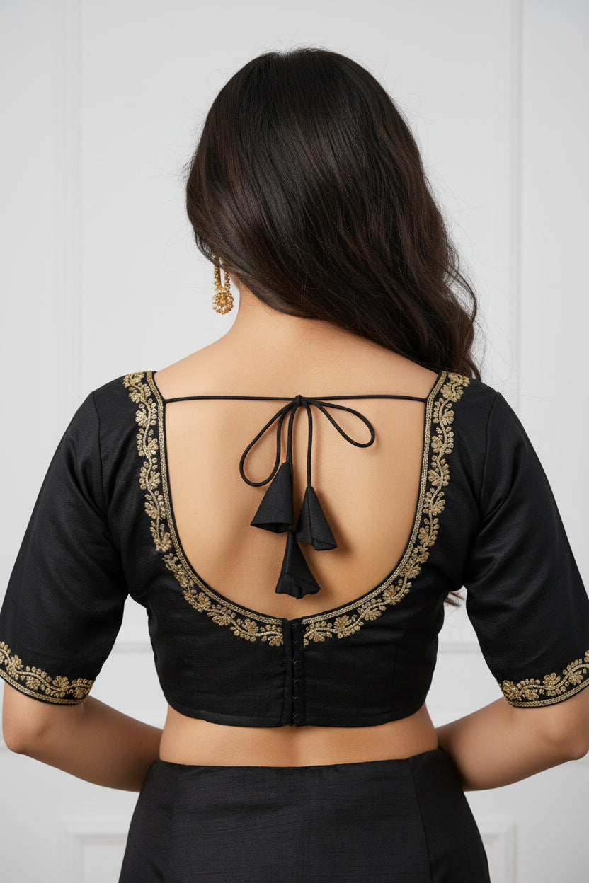 Florea Designer Vichitra Silk Blouse
