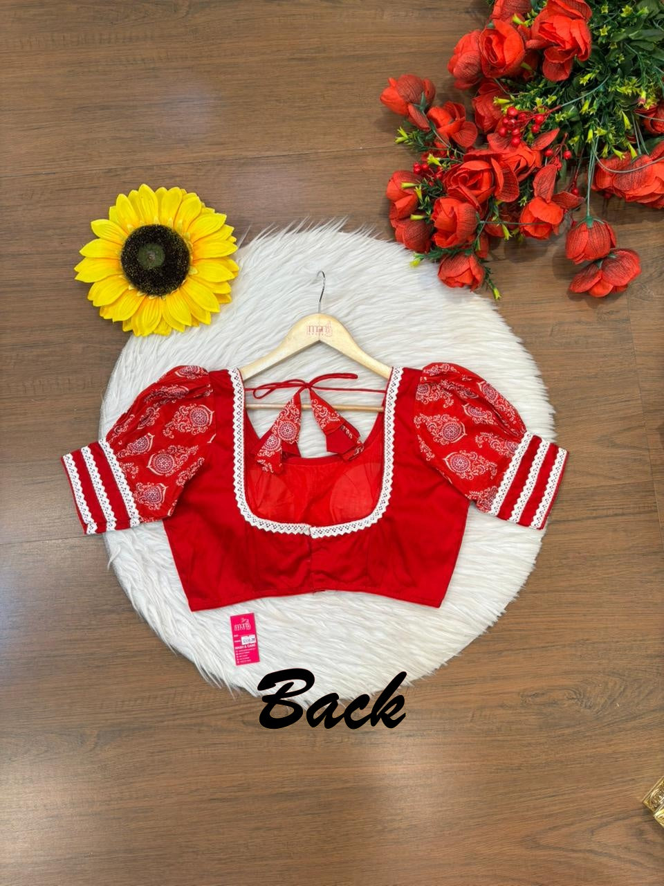 Cultural Curl Cotton Blouse