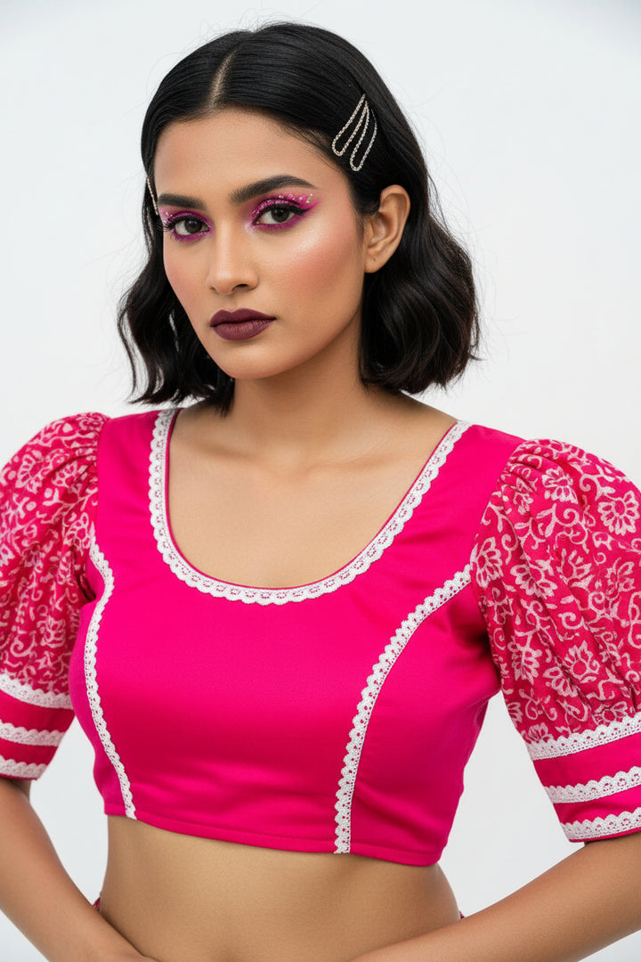 Cultural Curl Cotton Blouse