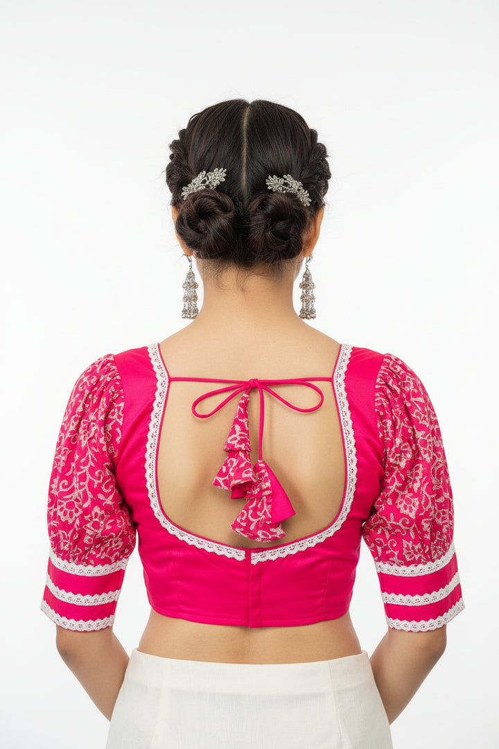 Cultural Curl Cotton Blouse