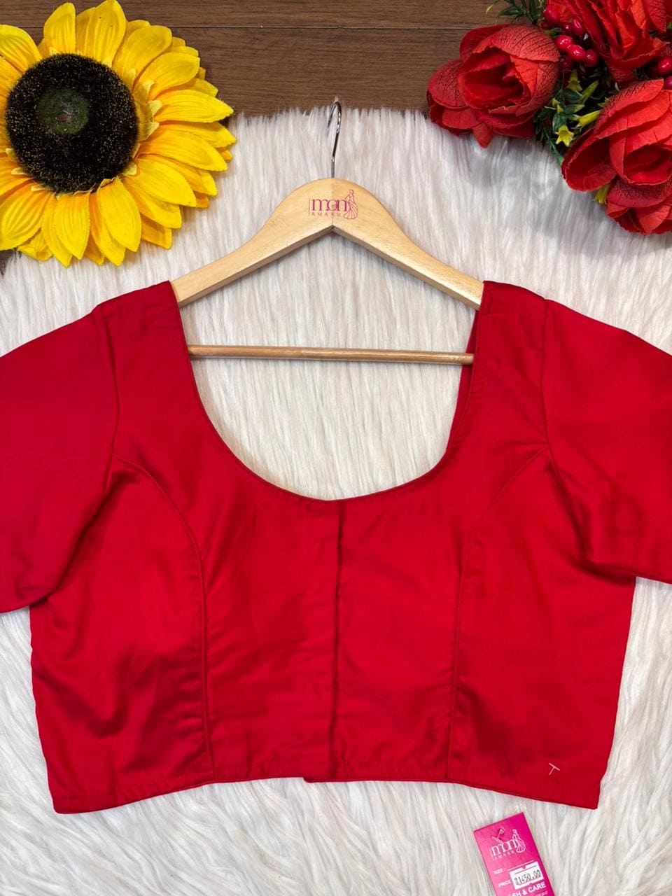 Warm Wishes Fancy Designer Blouse