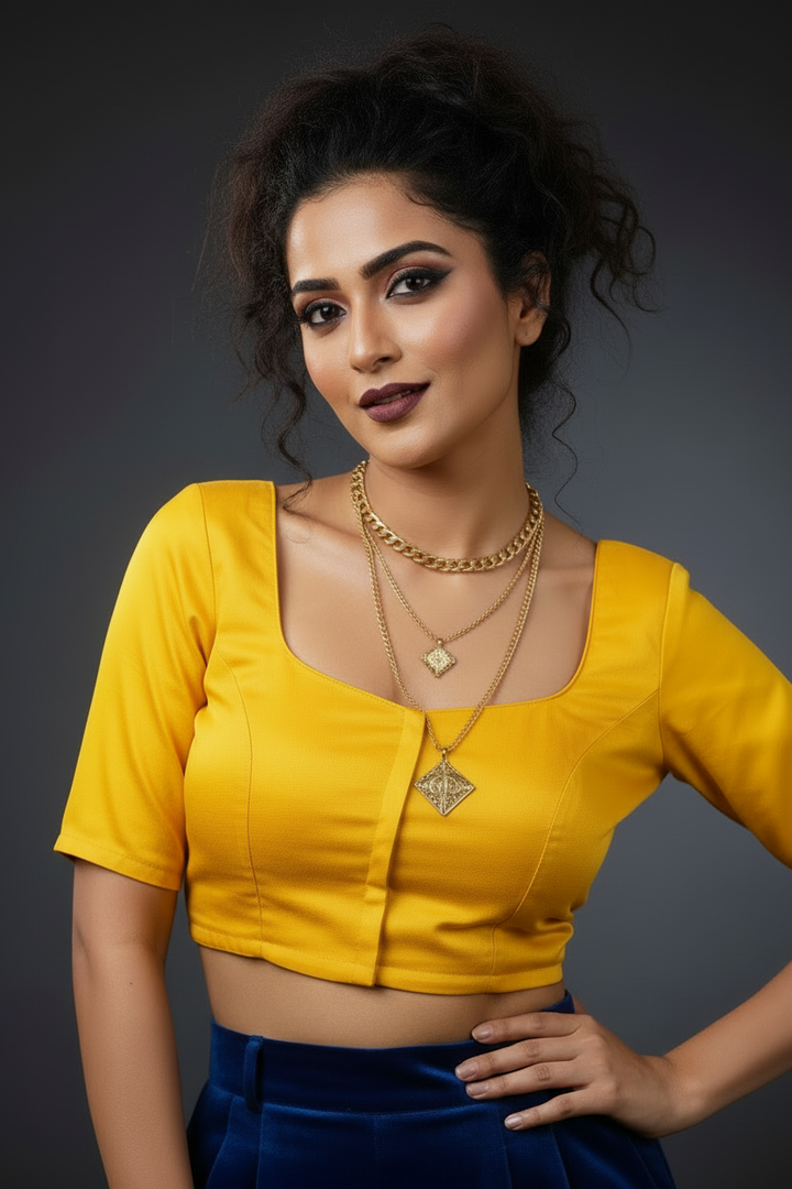 Warm Wishes Fancy Designer Blouse