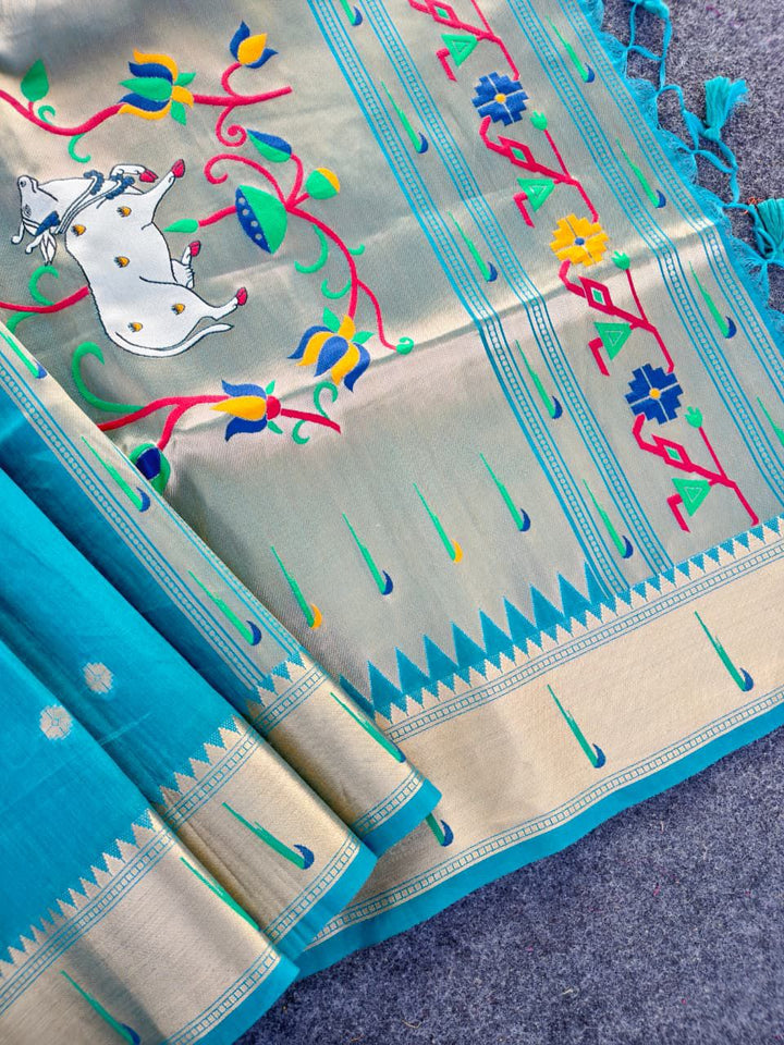 Soul Spark Tussar Silk Saree