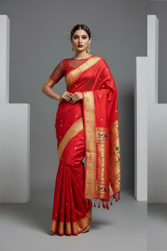 Soul Spark Tussar Silk Saree