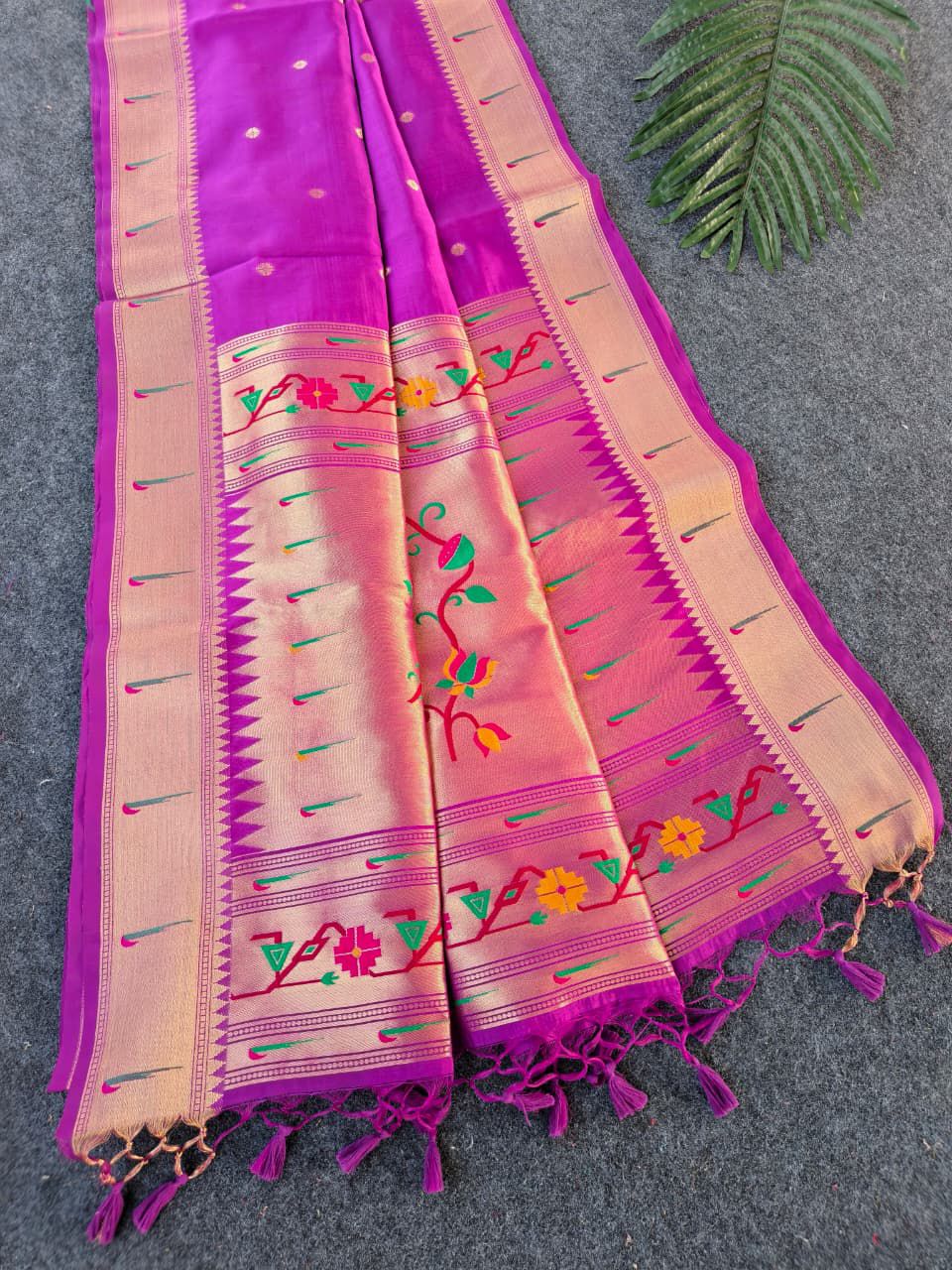 Soul Spark Tussar Silk Saree
