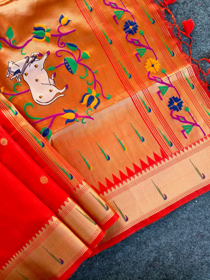 Soul Spark Tussar Silk Saree