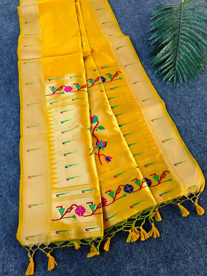 Soul Spark Tussar Silk Saree