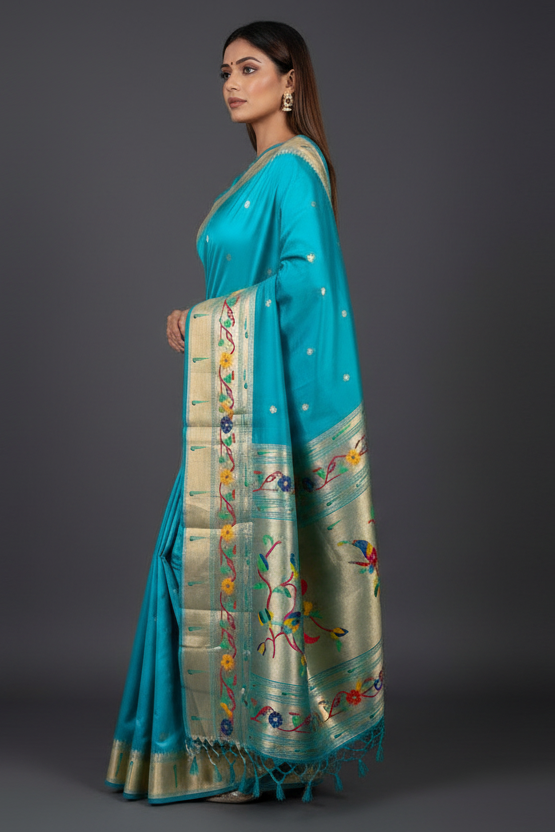 Soul Spark Tussar Silk Saree