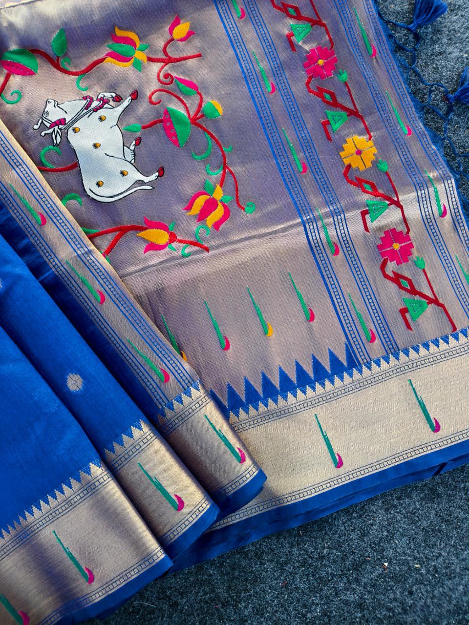 Soul Spark Tussar Silk Saree