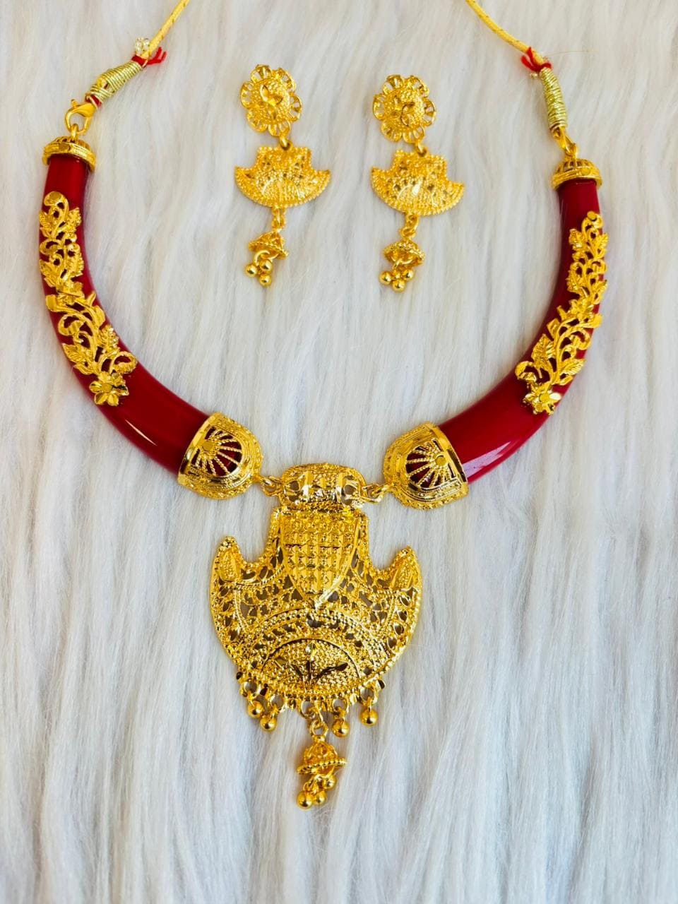 Blessing-Gold Plated Necklace Set(Combo-3)