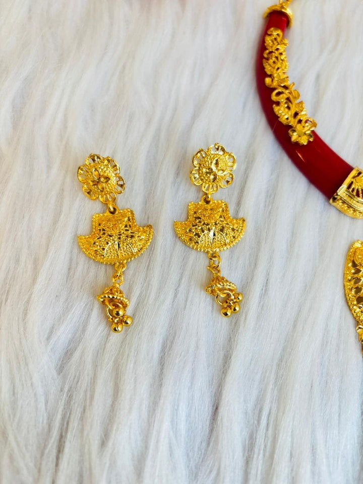 Blessing-Gold Plated Necklace Set(Combo-3)