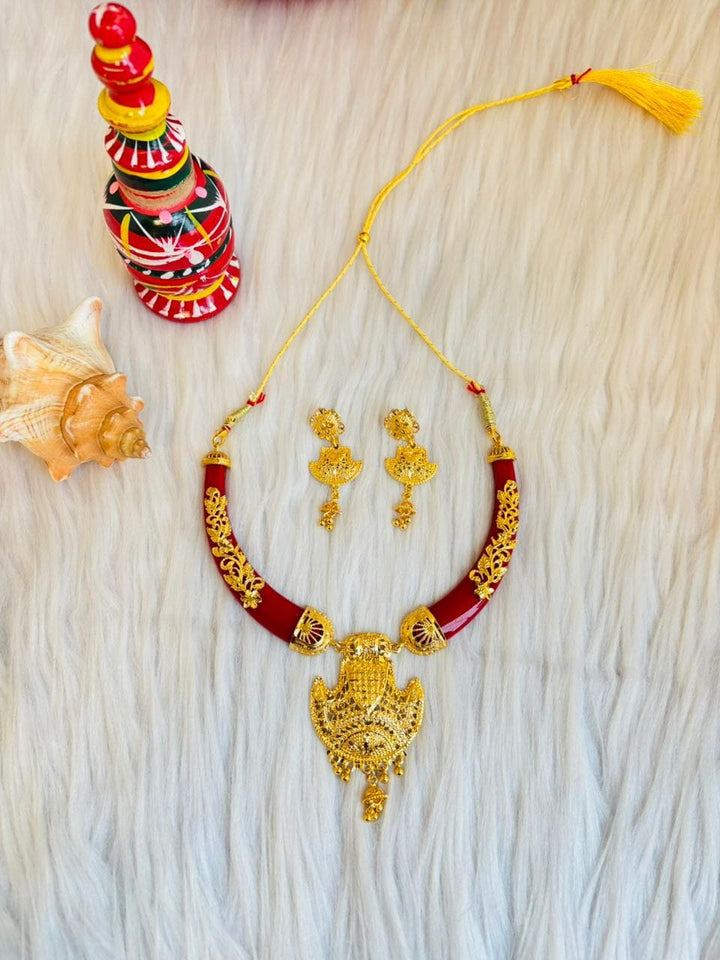 Blessing-Gold Plated Necklace Set(Combo-3)