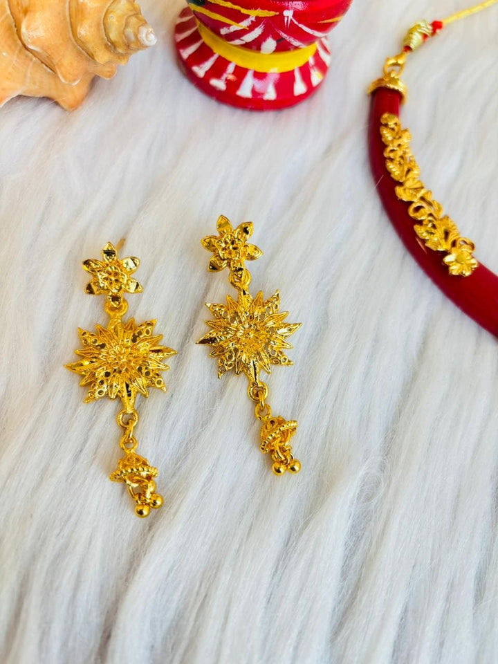 Blessing-Gold Plated Necklace Set