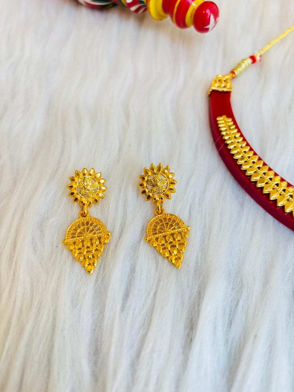 Shubho Sokal-Trending Necklace Set(The Sacred Day)