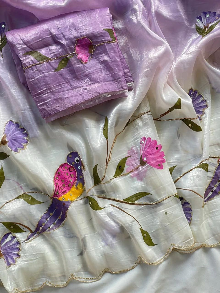 Glow of Mohor Designer Partywear Saree