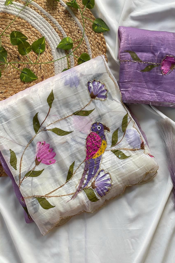 Glow of Mohor Designer Partywear Saree