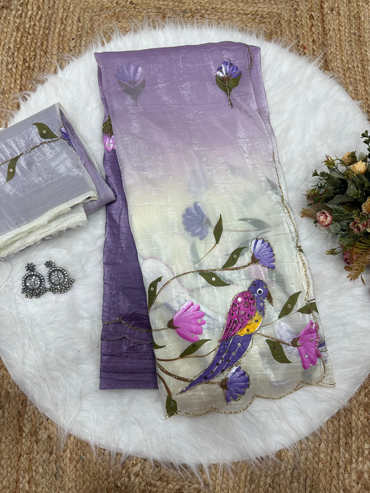 Glow of Mohor Designer Partywear Saree