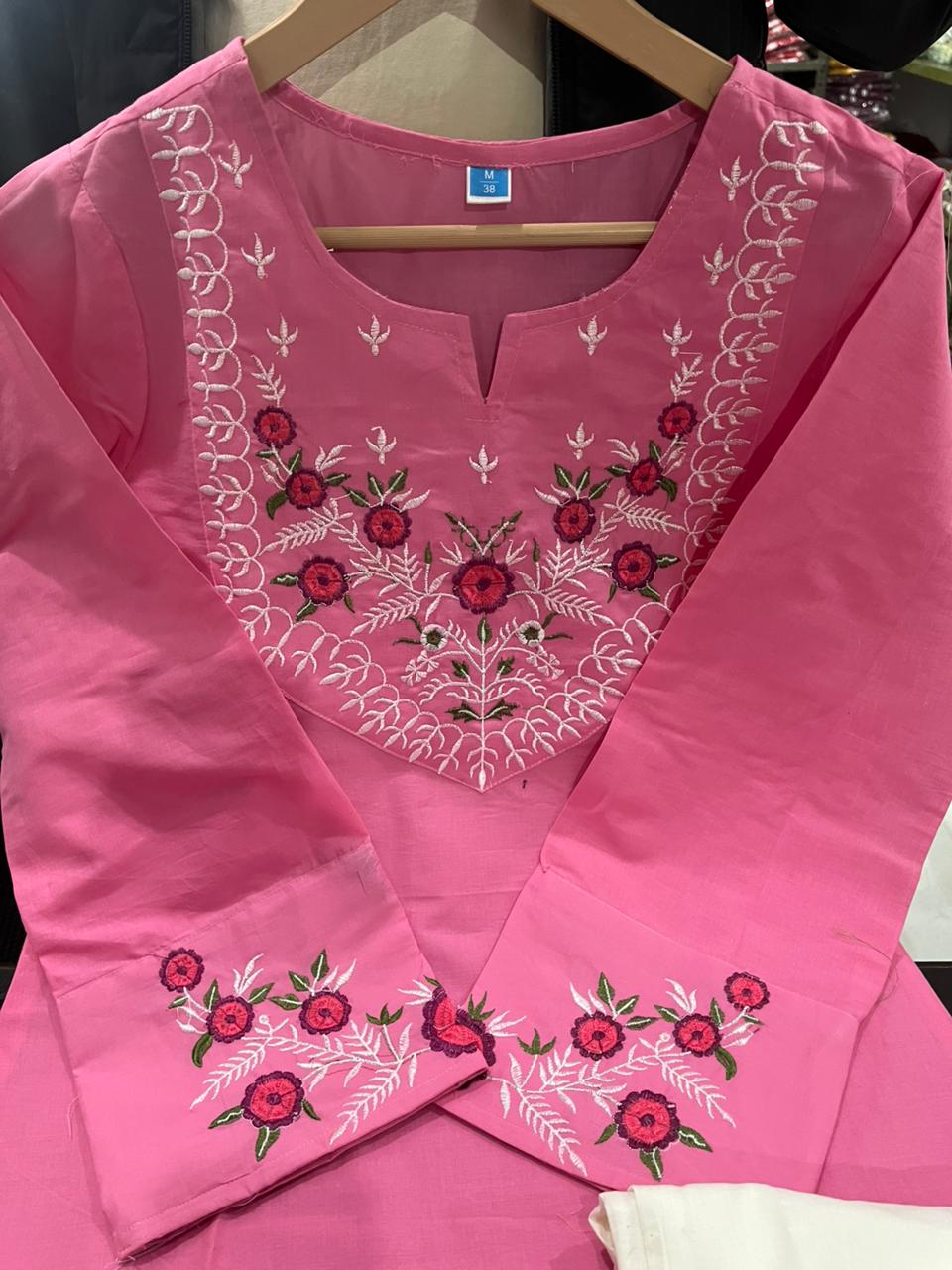 PINK Shades Cotton Coord Set