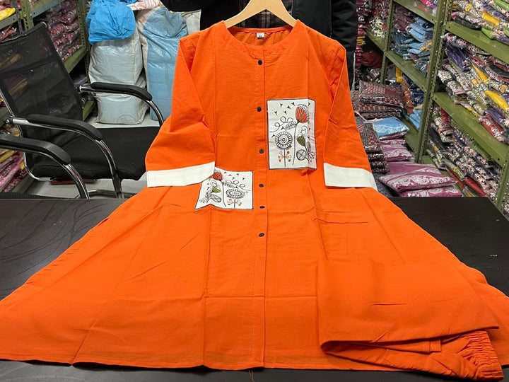 Season's Touch Embroidery Cotton Coord Set