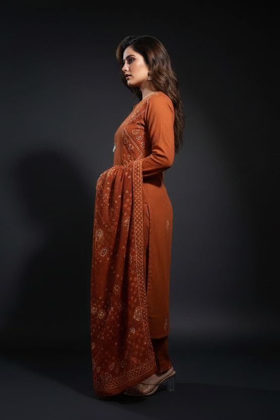 Evening of Shiuli Cotton Kurti Set