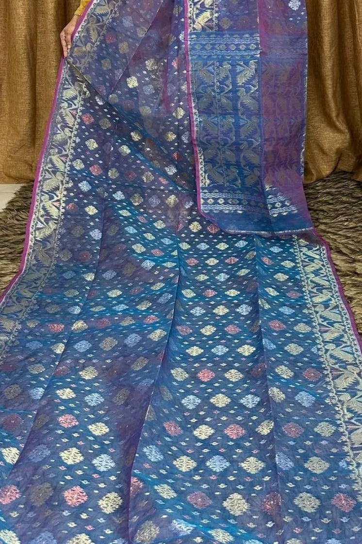 Debottama Dhakai Jamdani Saree