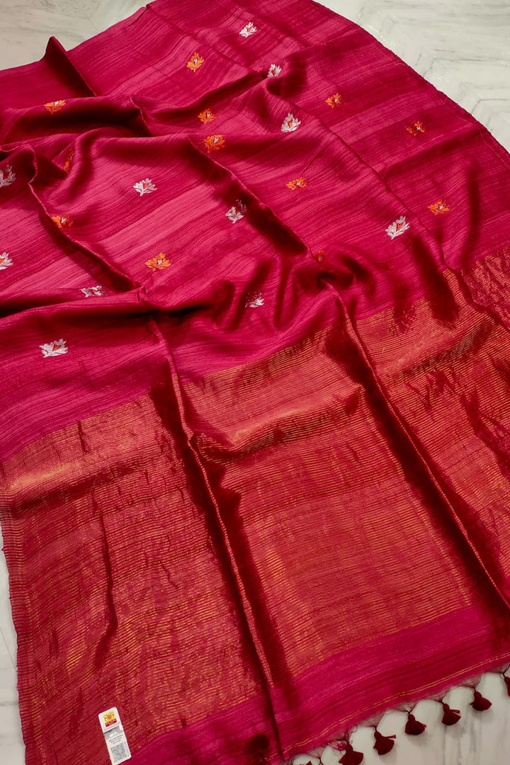 Nirob Drishyo Matka Silk Saree
