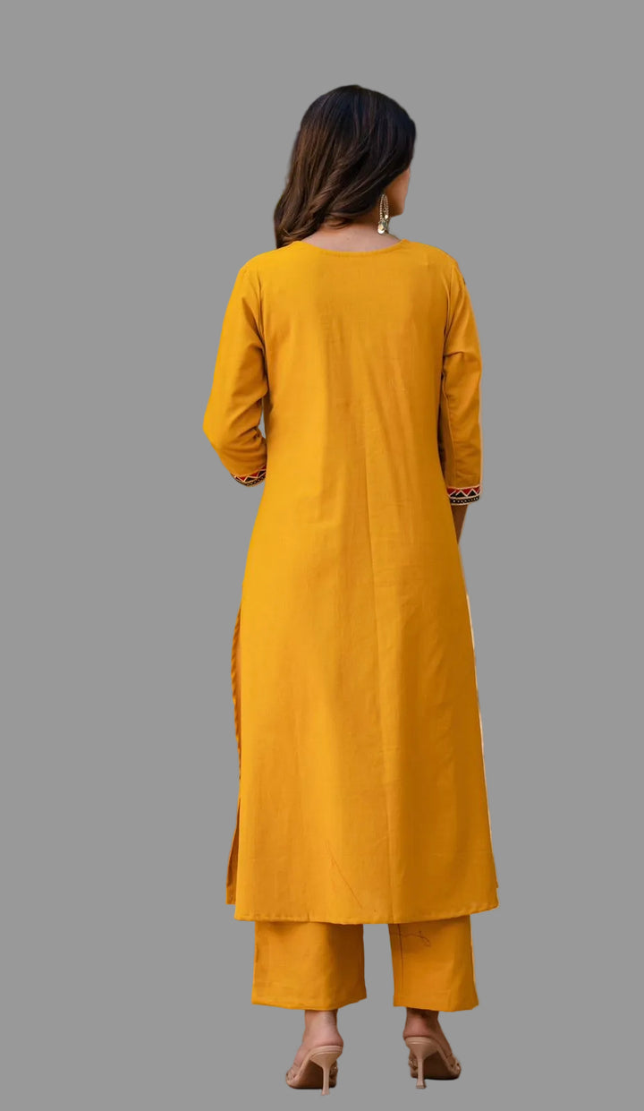 A Dreamy Evening Cotton Kurti Set