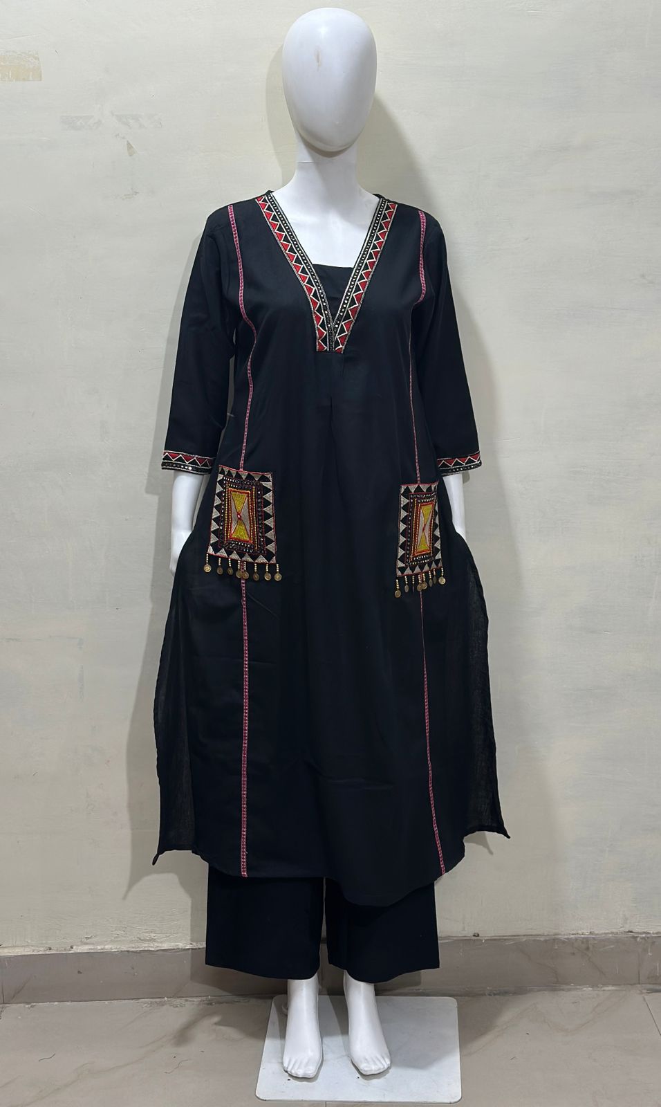 A Dreamy Evening Cotton Kurti Set