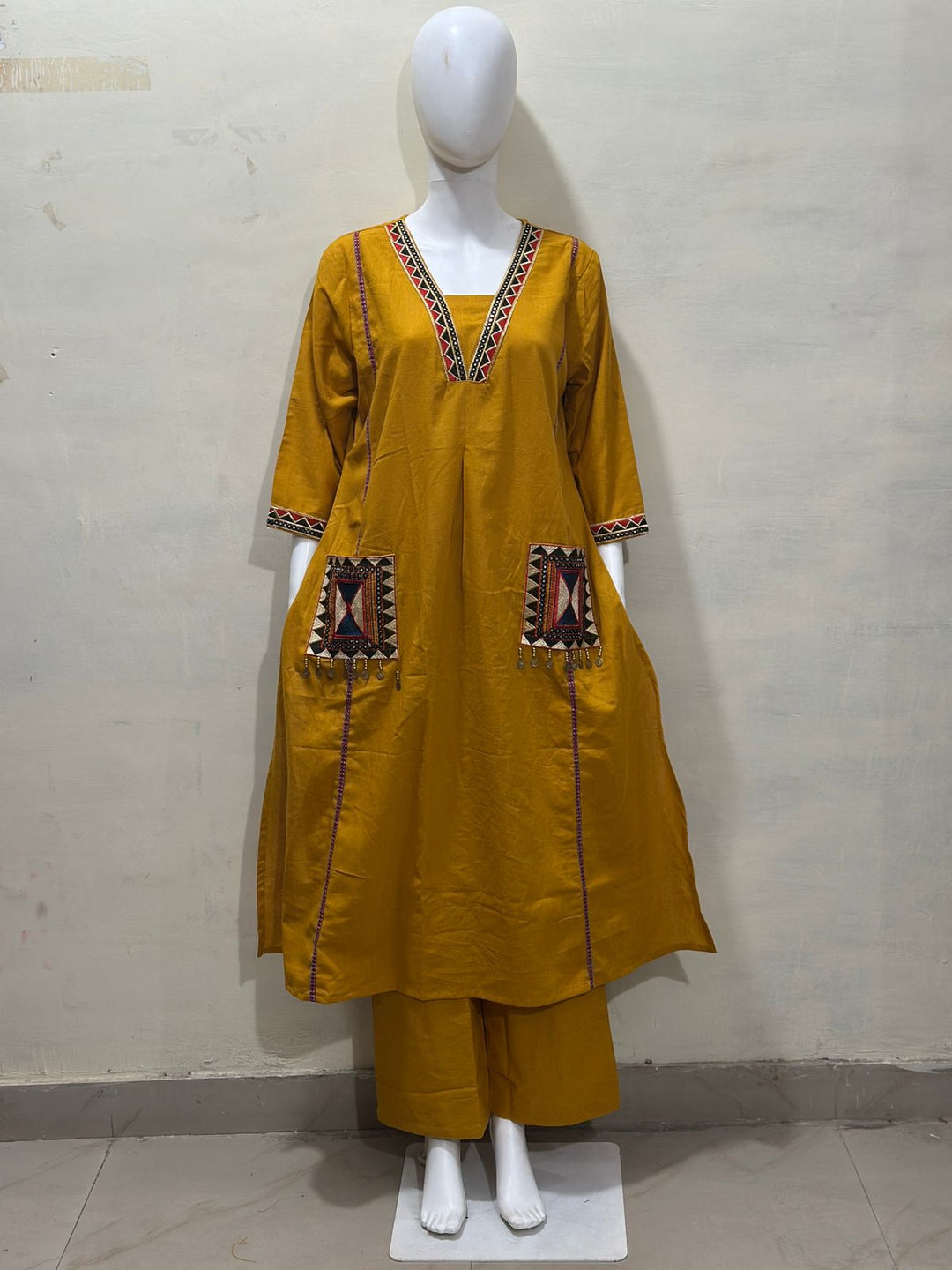A Dreamy Evening Cotton Kurti Set