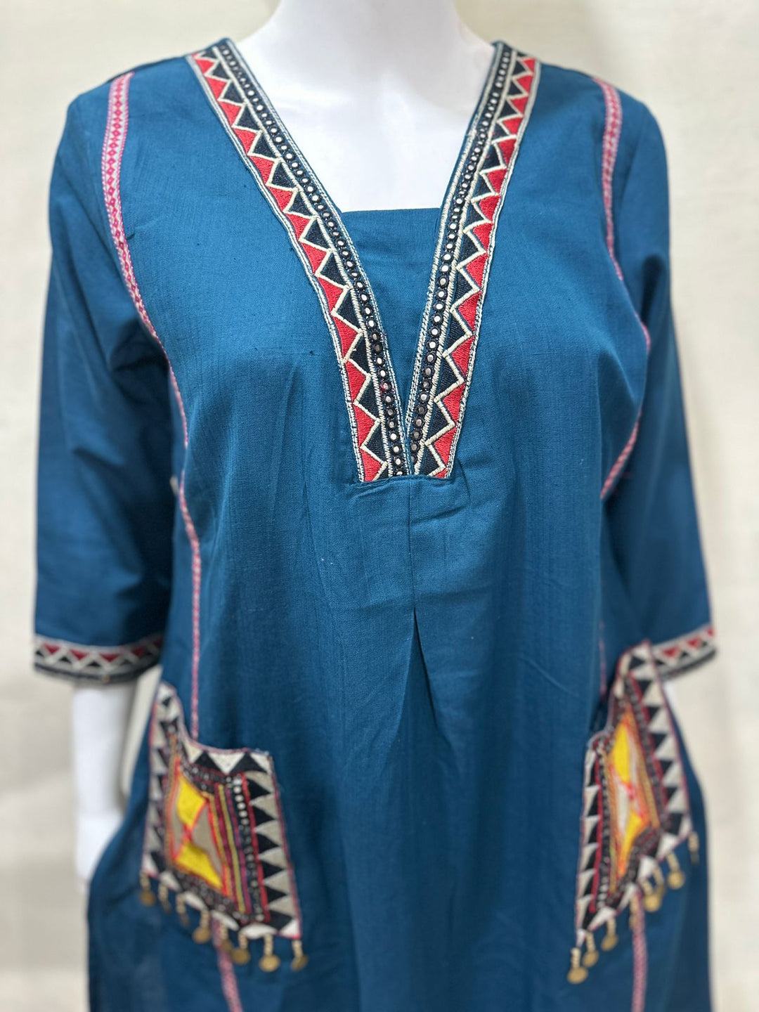 A Dreamy Evening Cotton Kurti Set