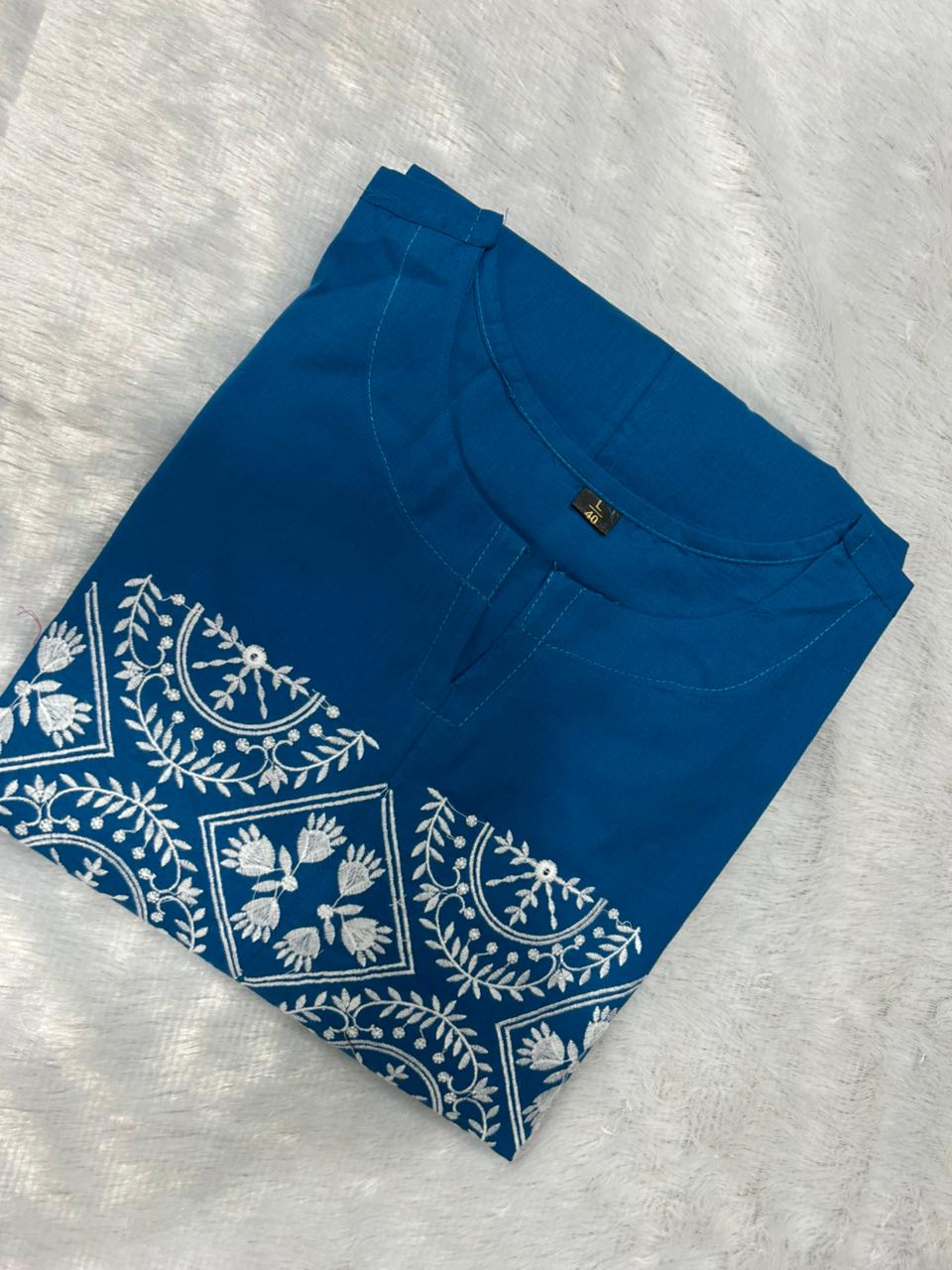 Painting Soul Designer Cotton Kurti Set