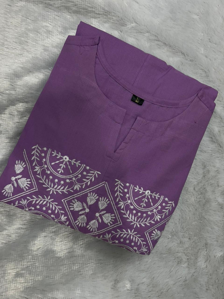 Painting Soul Designer Cotton Kurti Set