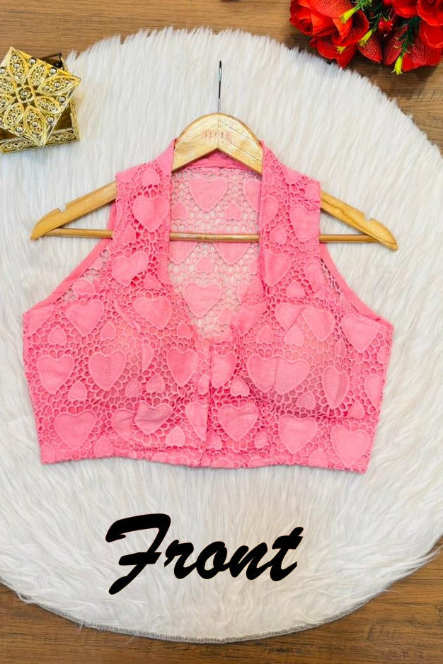 Versatile Crochet Blouse