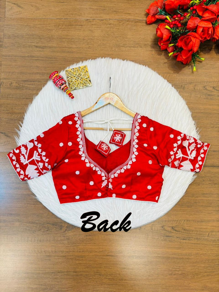 Sneha-Sutra Wedding Collection(Saree With Blouse Combo)