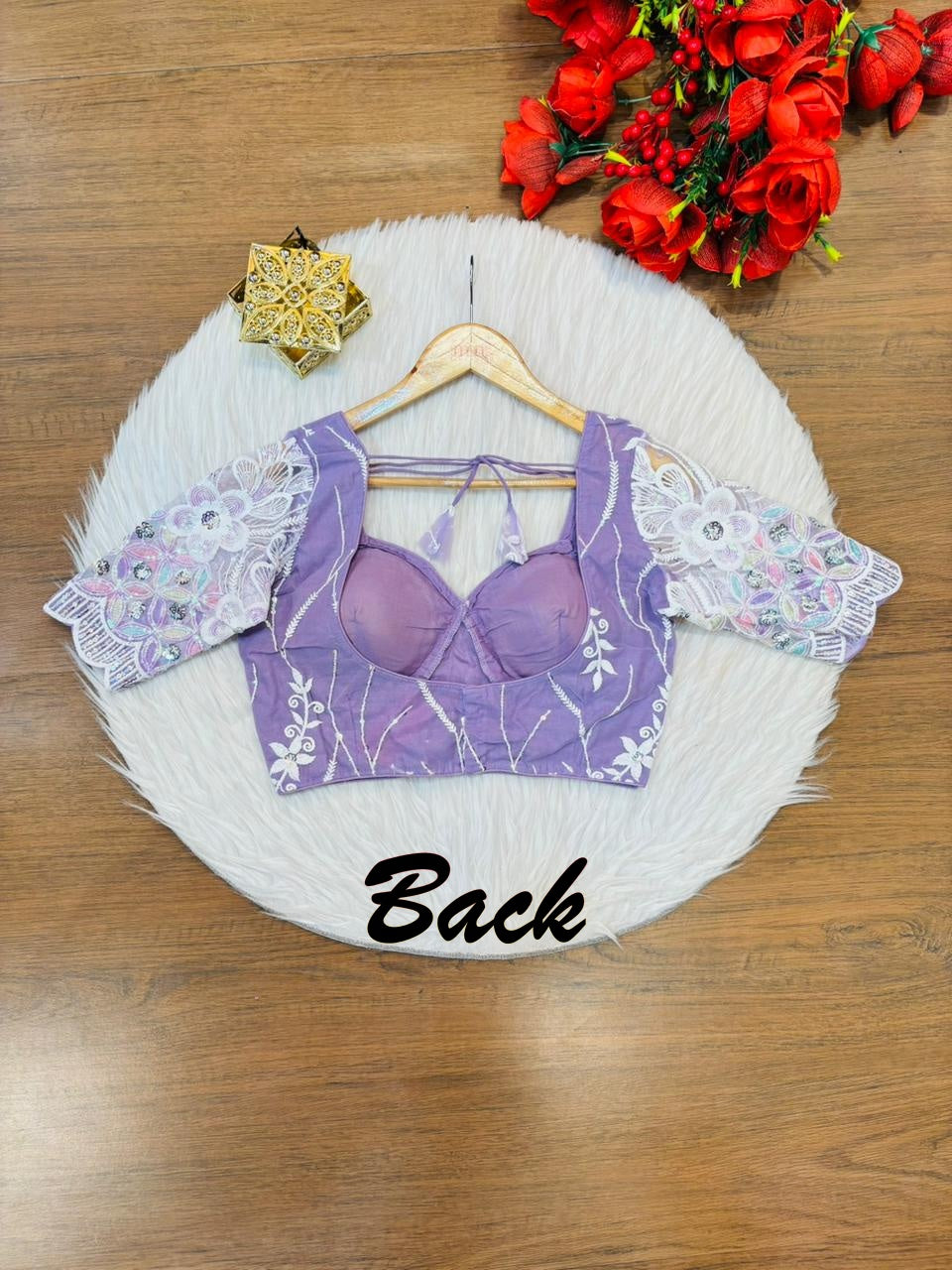 Too Perfect Designer Net Blouse