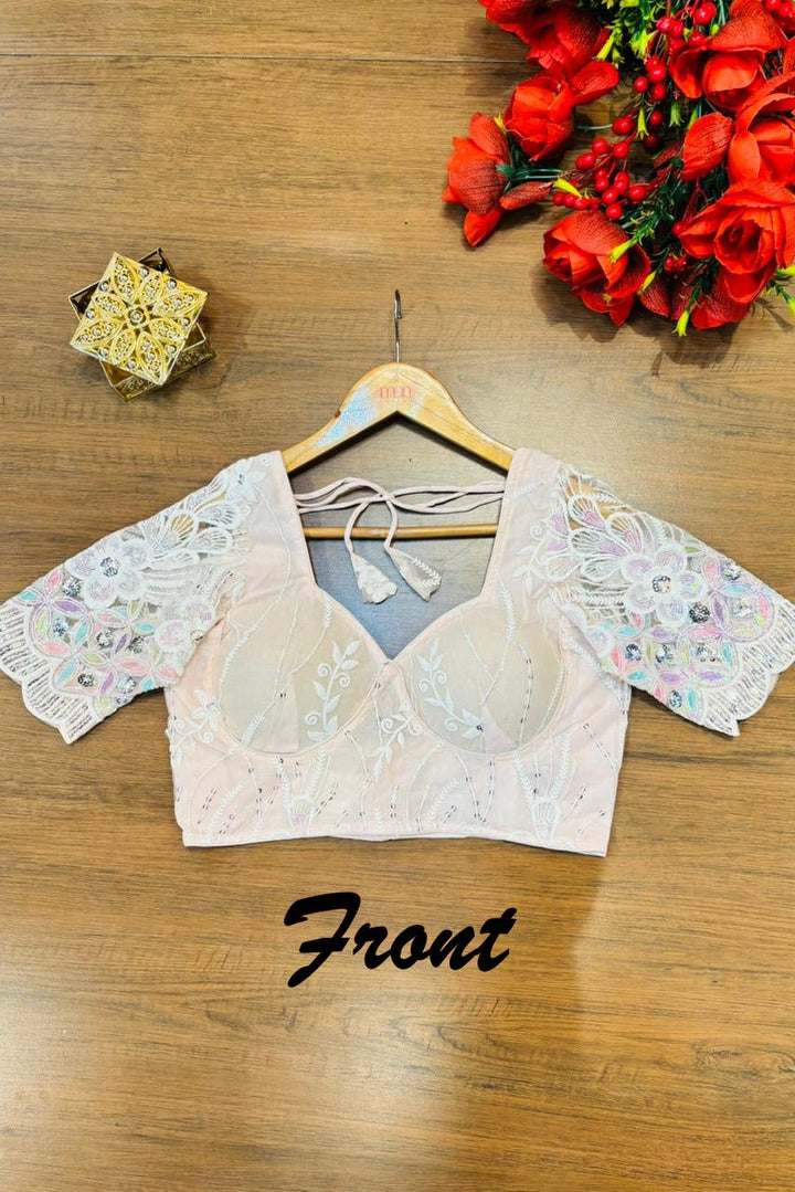 Too Perfect Designer Net Blouse