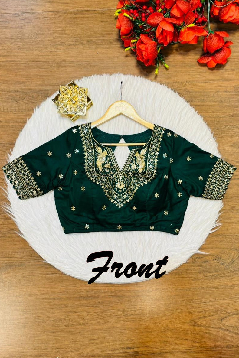 Each Stitch Designer Cotton Silk Blouse