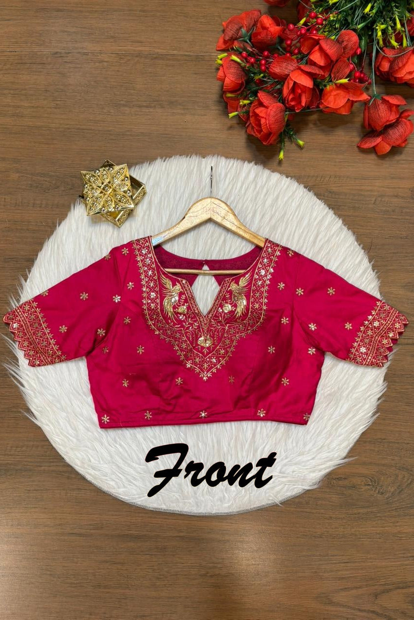 Each Stitch Designer Cotton Silk Blouse
