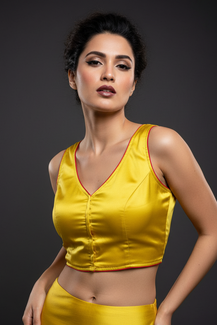 Sui Rekha Bridal Silk Blouse