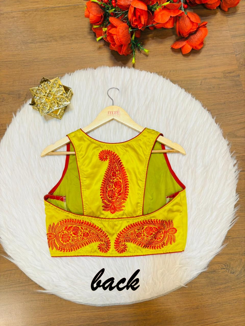 Sui Rekha Bridal Silk Blouse