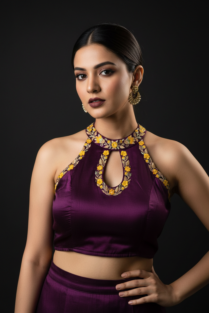 Fine Taan Bridal Silk Blouse