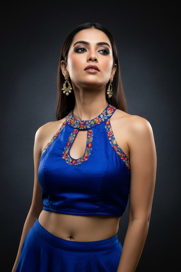 Fine Taan Bridal Silk Blouse