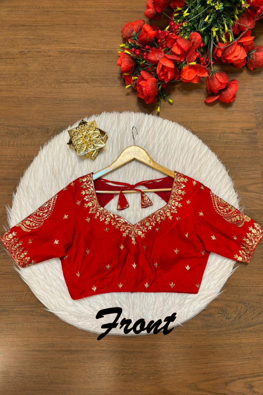 True Thread Fancy Silk Blouse