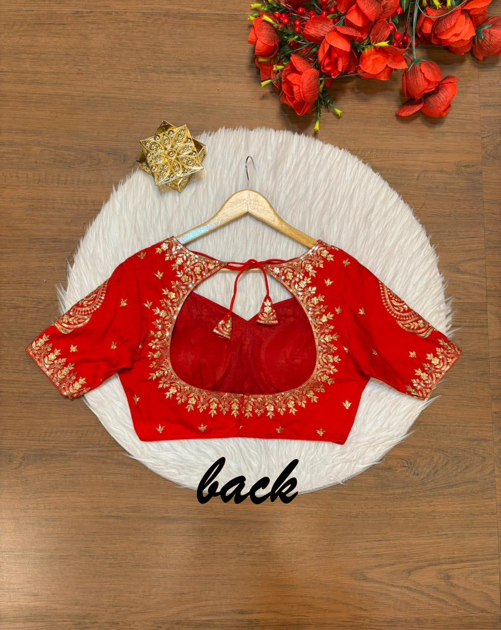 True Thread Fancy Silk Blouse